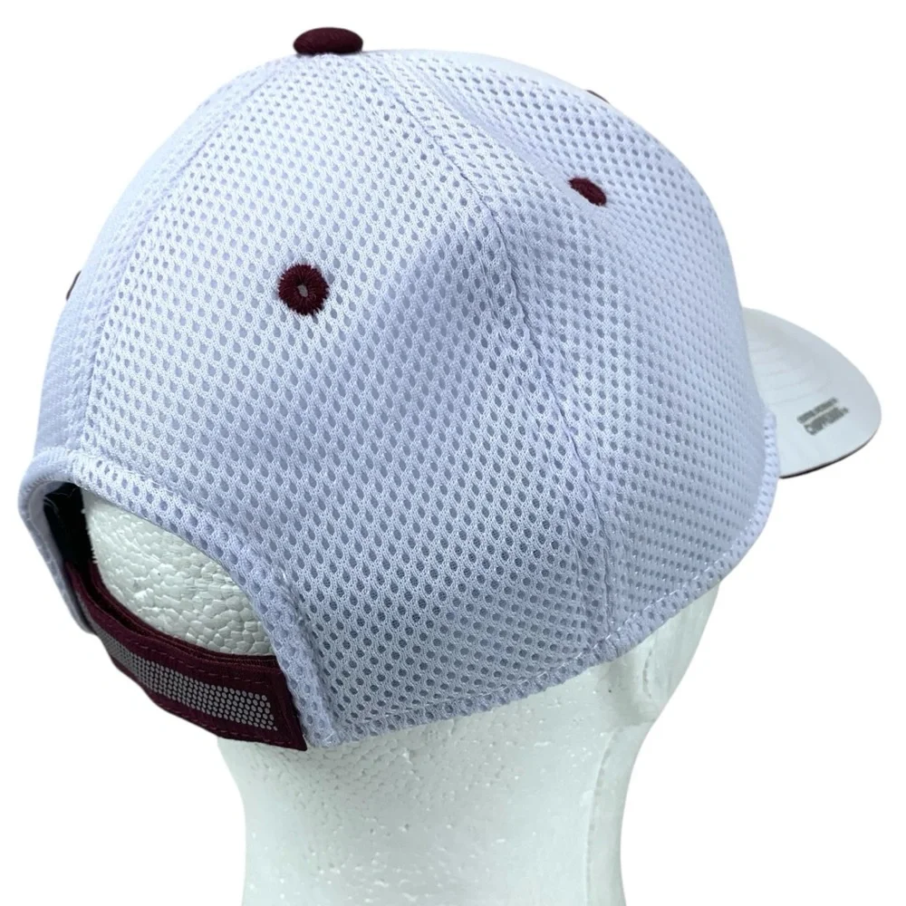 Adidas Central Michigan‎ Chippewas Hat White Adjustable CMU C Logo Cap